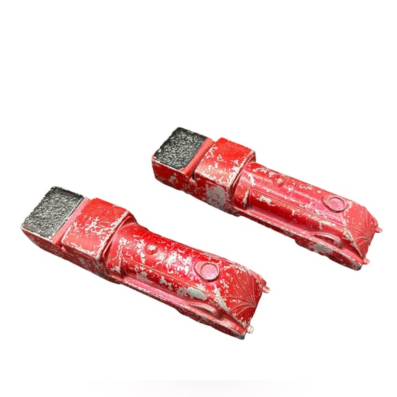 Vintage Crescent Red Train? Lot of 2 Made In England - Picture 4 of 10